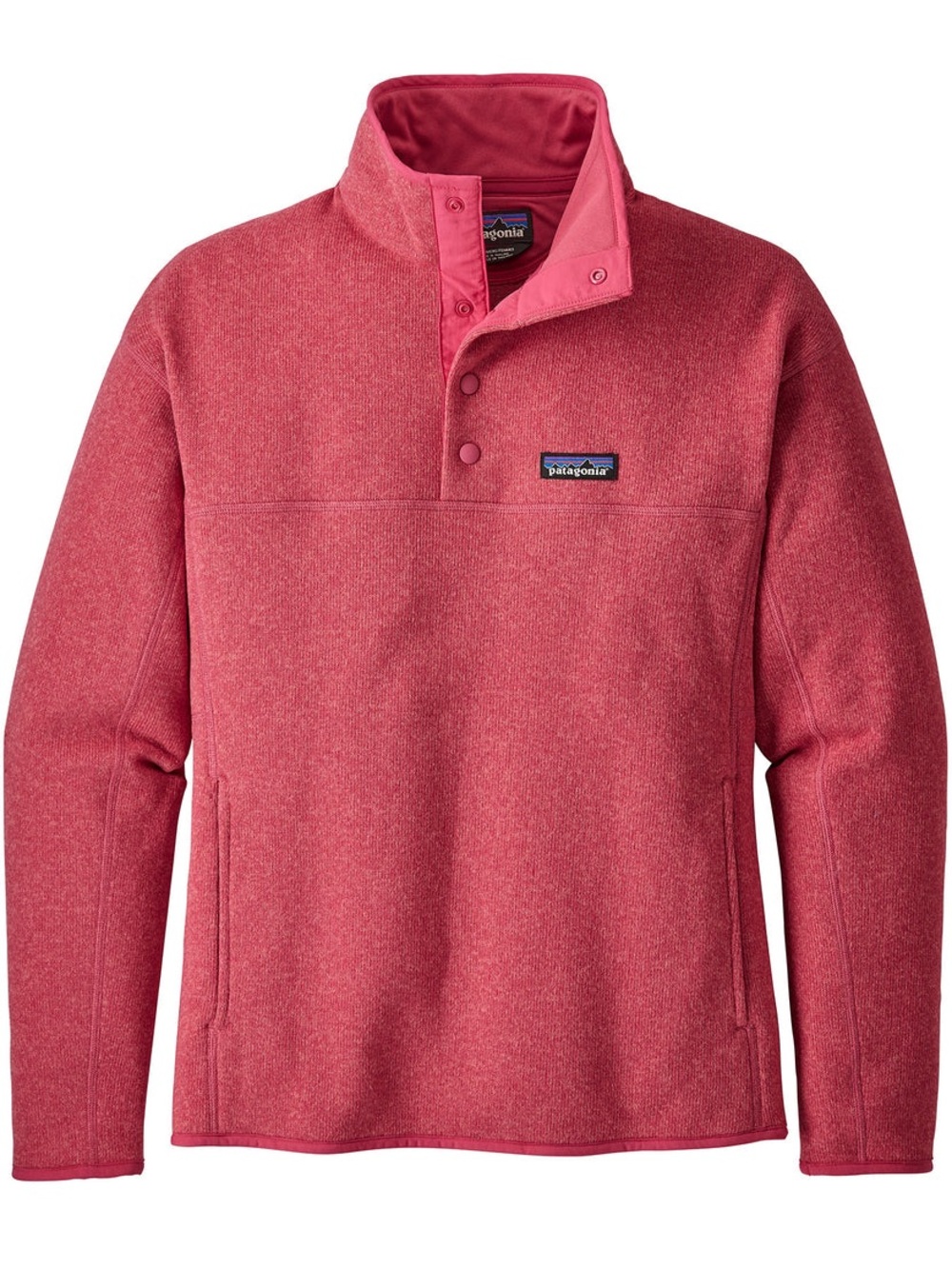 Patagonia Women's Lightweight Better Sweater Marsupial Pullover Reef Pink Small